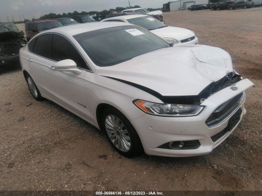 2014 FORD FUSION SE HYBRID - 3FA6P0LU6ER205274