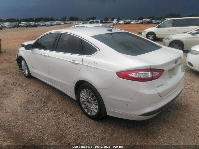 2014 FORD FUSION SE HYBRID - 3FA6P0LU6ER205274