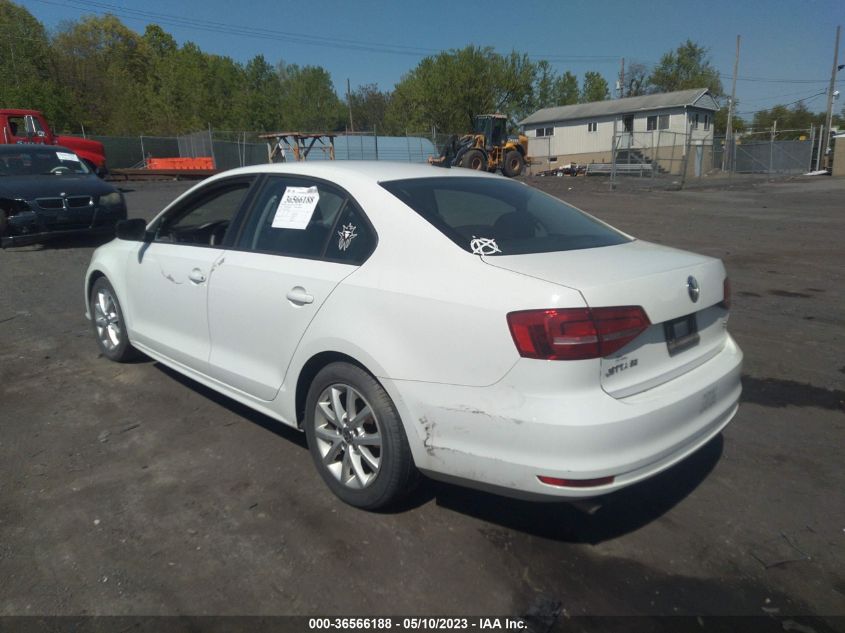 2015 VOLKSWAGEN JETTA SEDAN 1.8T SE - 3VWD17AJ3FM260829