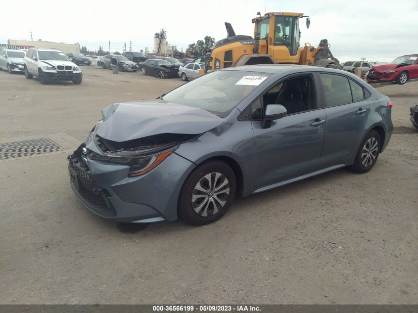 2022 TOYOTA COROLLA HYBRID LE - JTDEAMDE4N3011427