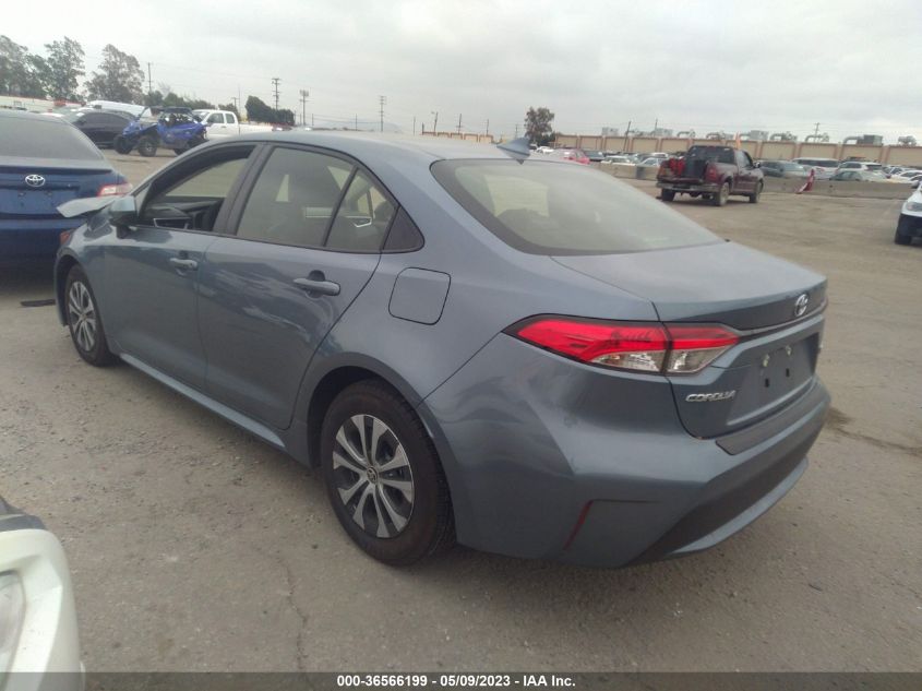2022 TOYOTA COROLLA HYBRID LE - JTDEAMDE4N3011427