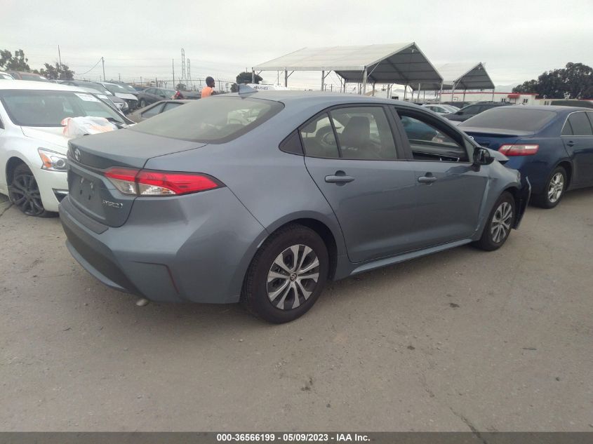2022 TOYOTA COROLLA HYBRID LE - JTDEAMDE4N3011427