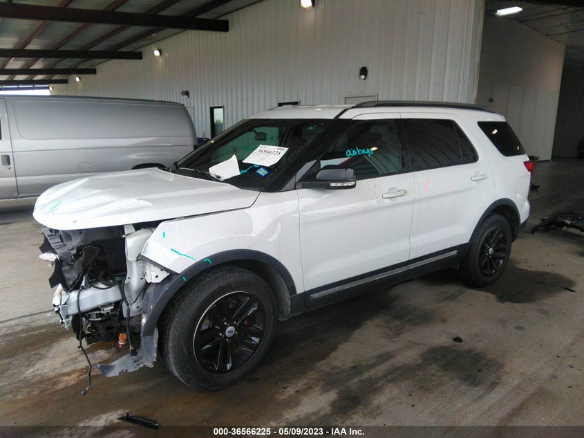 VIN 1FM5K7DH4HGC61266 2017 FORD EXPLORER XLT