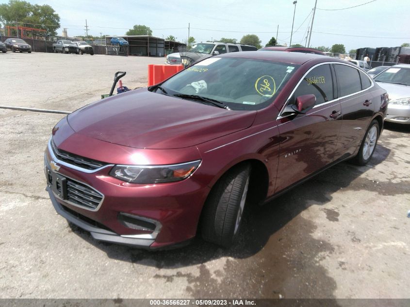 2016 CHEVROLET MALIBU LT - 1G1ZE5ST1GF318092