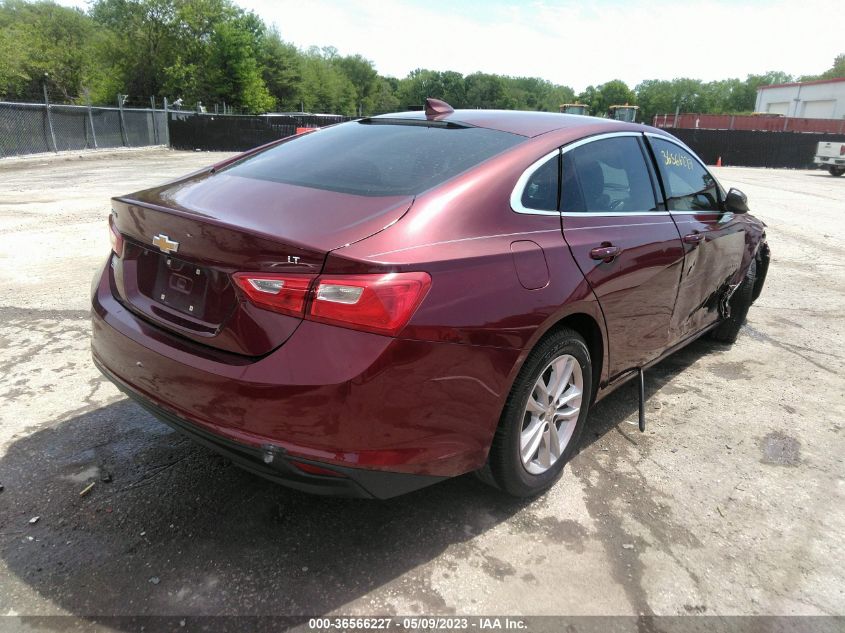 2016 CHEVROLET MALIBU LT - 1G1ZE5ST1GF318092