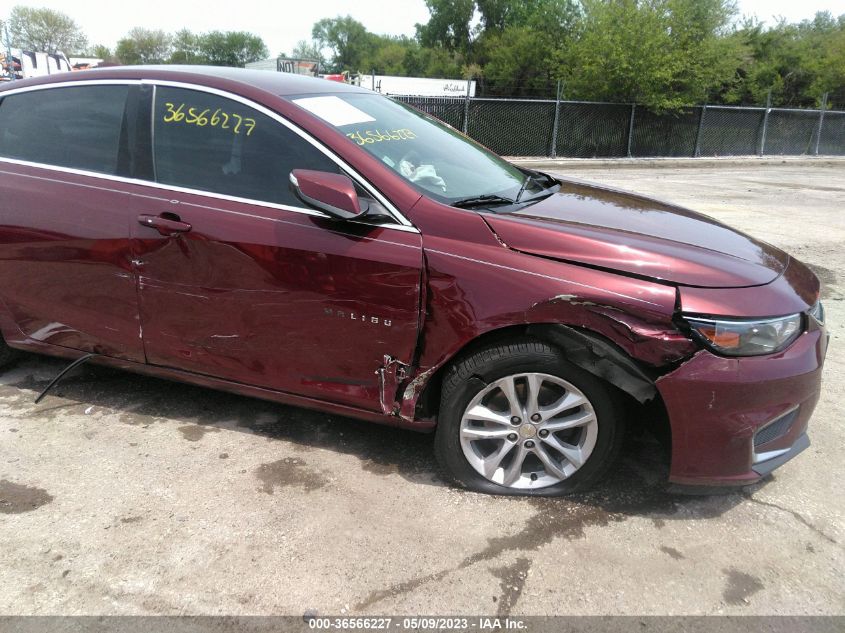 2016 CHEVROLET MALIBU LT - 1G1ZE5ST1GF318092