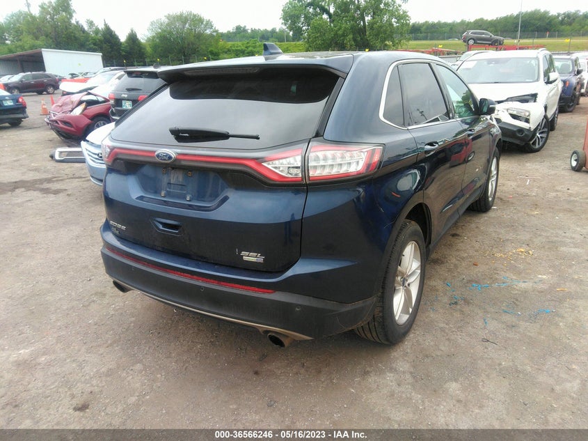 VIN 2FMPK4J9XHBC53023 2017 FORD EDGE SEL