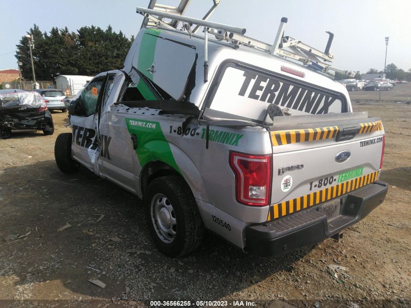 2017 FORD F-150 XL/XLT - 1FTMF1C81HKE27095