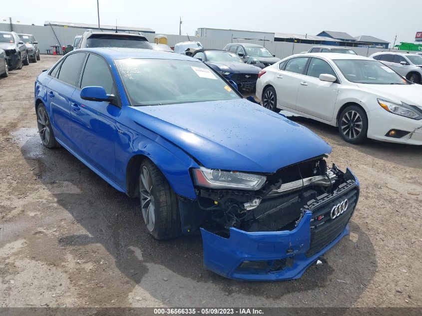 2015 AUDI S4 PRESTIGE - WAUKGAFL7FA092008