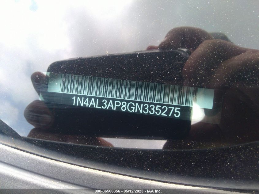 2016 NISSAN ALTIMA 2.5 - 1N4AL3AP8GN335275
