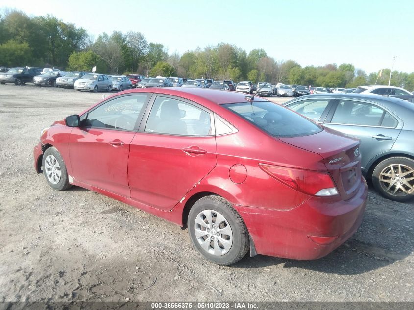 2017 HYUNDAI ACCENT SE - KMHCT4AE4HU381387