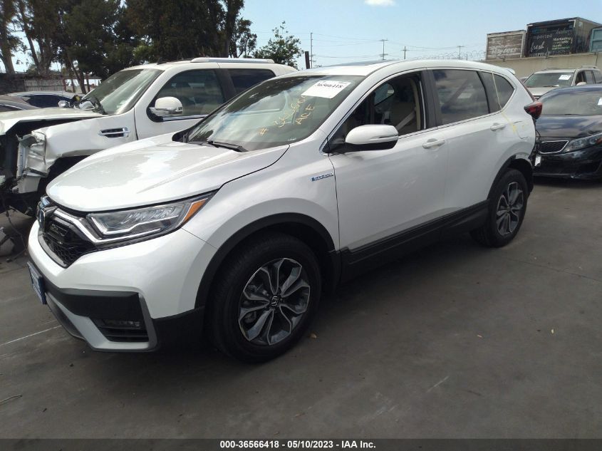 2022 HONDA CR-V HYBRID EX-L 5J6RT6H87NL049160