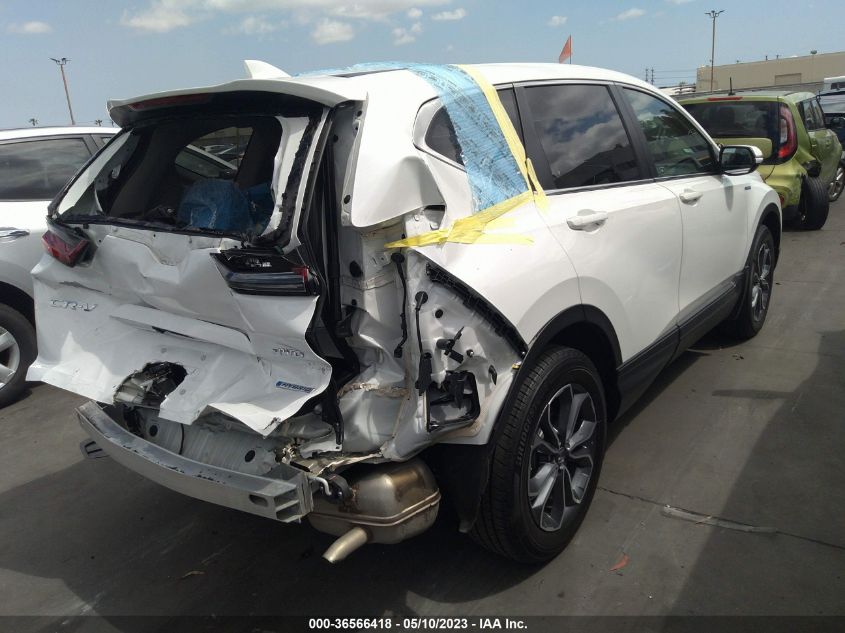 2022 HONDA CR-V HYBRID EX-L 5J6RT6H87NL049160