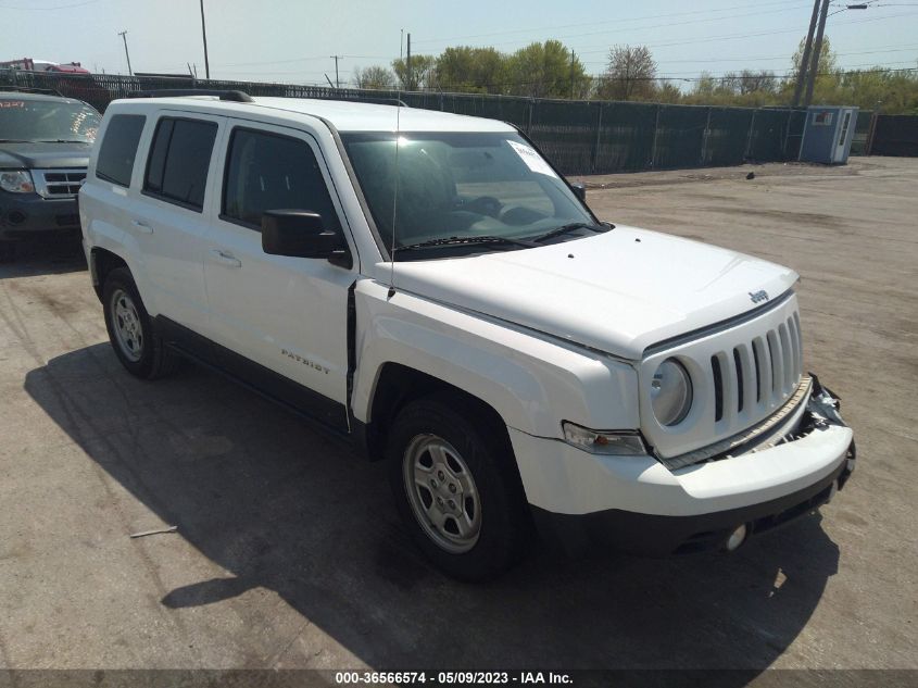 2014 JEEP PATRIOT SPORT/ALTITUDE - 1C4NJPBA5ED573476