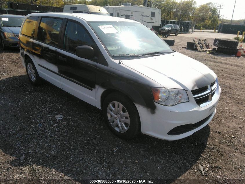 2015 DODGE GRAND CARAVAN AMERICAN VALUE PKG - 2C4RDGBG5FR607962