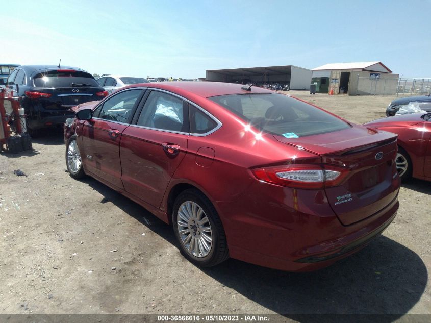 2013 FORD FUSION ENERGI TITANIUM - 3FA6P0SU1DR319019