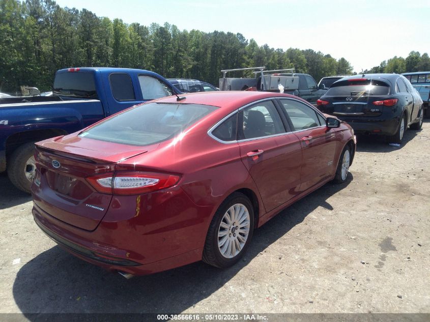 2013 FORD FUSION ENERGI TITANIUM - 3FA6P0SU1DR319019