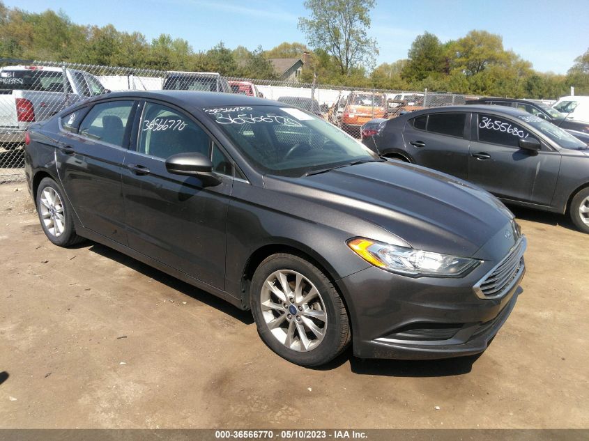 2017 FORD FUSION SE - 3FA6P0H71HR253708