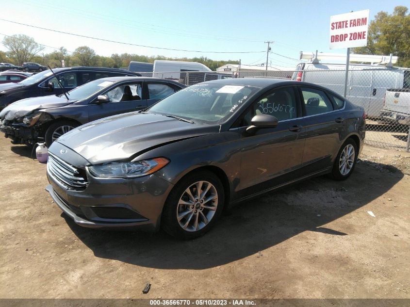 2017 FORD FUSION SE - 3FA6P0H71HR253708