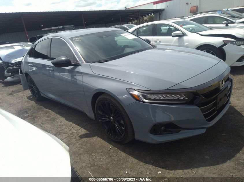 2021 HONDA ACCORD SEDAN SPORT - 1HGCV2F35MA022167