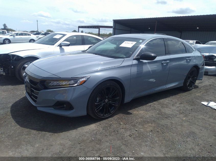 2021 HONDA ACCORD SEDAN SPORT - 1HGCV2F35MA022167