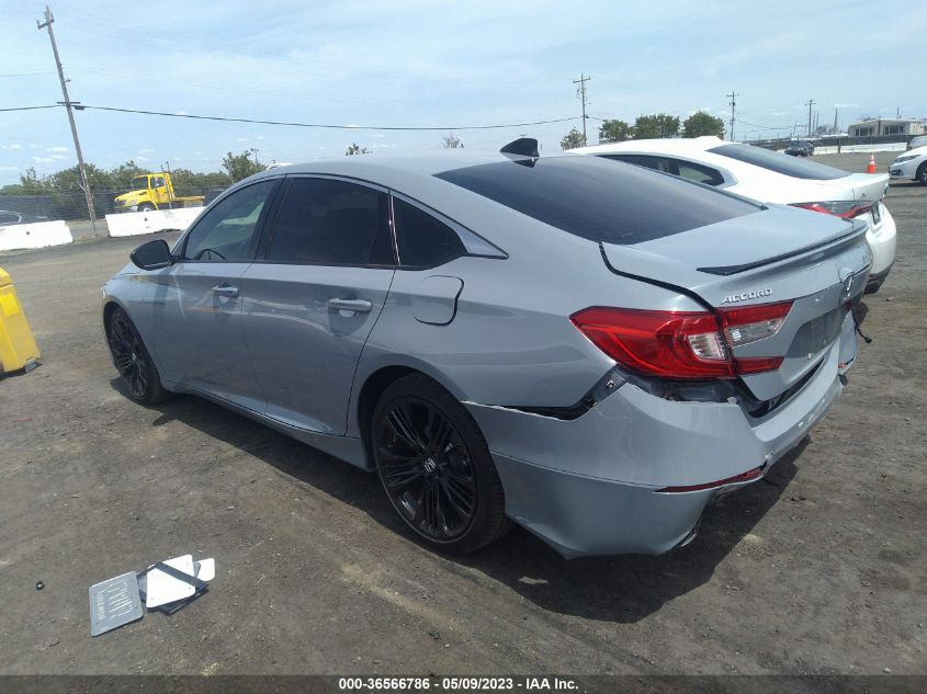 2021 HONDA ACCORD SEDAN SPORT - 1HGCV2F35MA022167