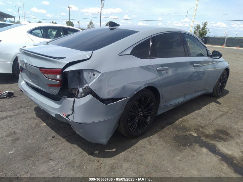 2021 HONDA ACCORD SEDAN SPORT - 1HGCV2F35MA022167