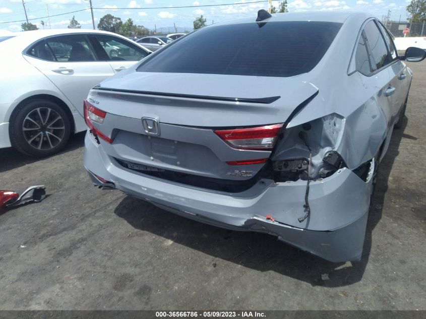 2021 HONDA ACCORD SEDAN SPORT - 1HGCV2F35MA022167