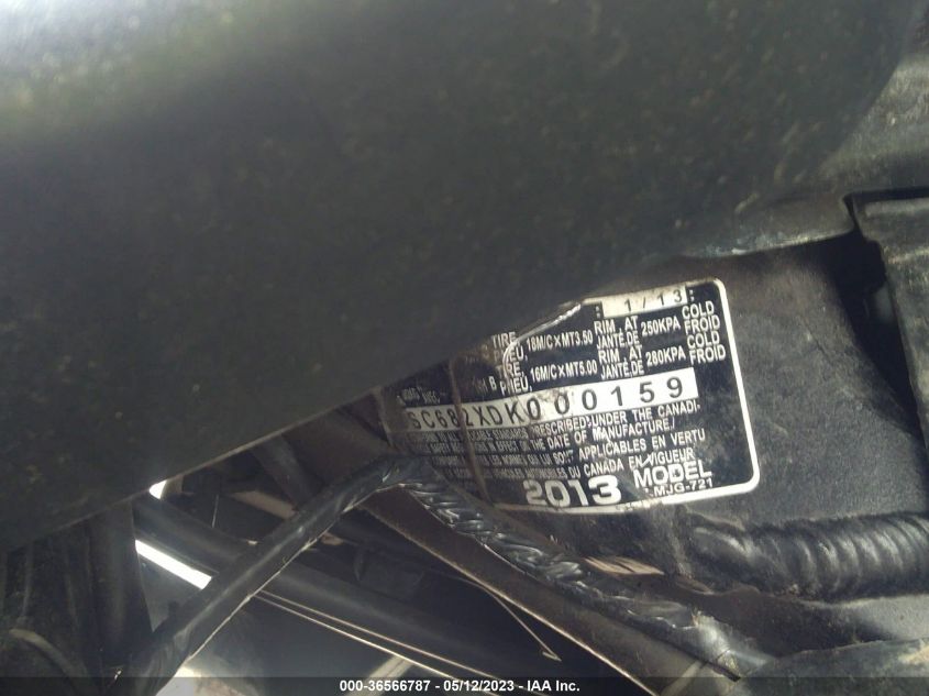 2013 HONDA GL1800 B - JH2SC682XDK000159