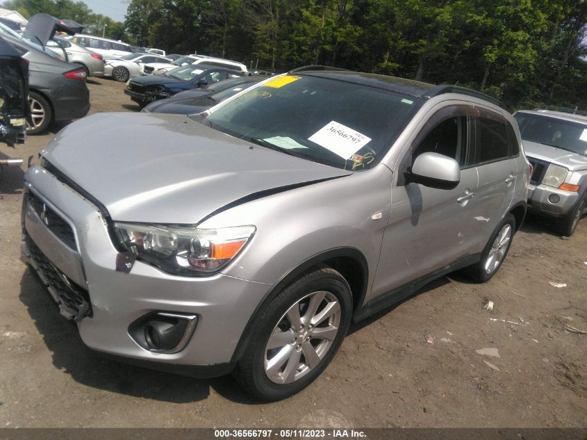 2014 MITSUBISHI OUTLANDER SPORT SE - 4A4AR4AUXEE027194