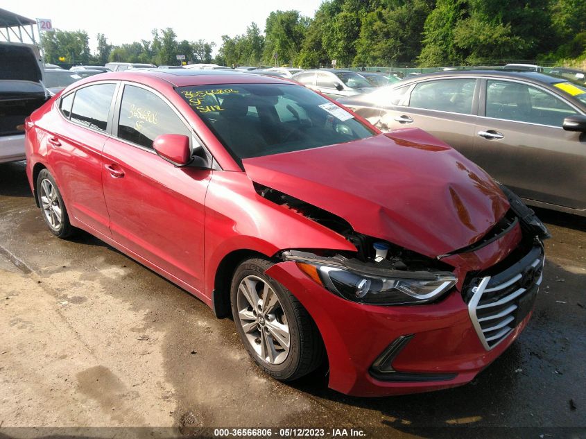 2017 HYUNDAI ELANTRA VALUE EDITION - KMHD84LFXHU355548