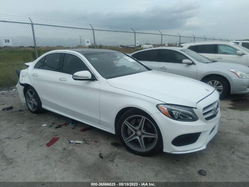 2016 MERCEDES-BENZ C-CLASS C 300 - 55SWF4KB0GU141532
