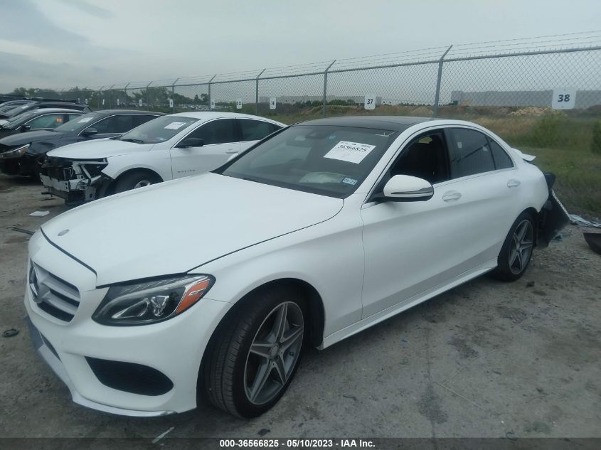 2016 MERCEDES-BENZ C-CLASS C 300 - 55SWF4KB0GU141532