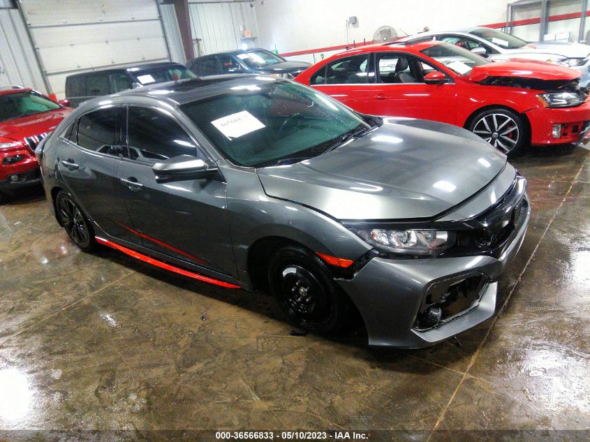 2017 HONDA CIVIC HATCHBACK EX-L NAVI - SHHFK7H76HU205204