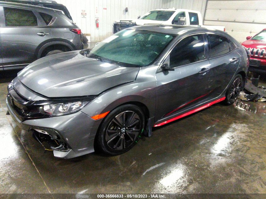 2017 HONDA CIVIC HATCHBACK EX-L NAVI - SHHFK7H76HU205204