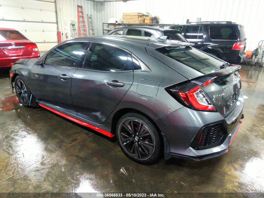 2017 HONDA CIVIC HATCHBACK EX-L NAVI - SHHFK7H76HU205204