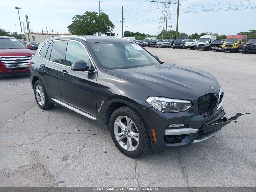 2019 BMW X3 XDRIVE30I - 5UXTR9C54KLP91566