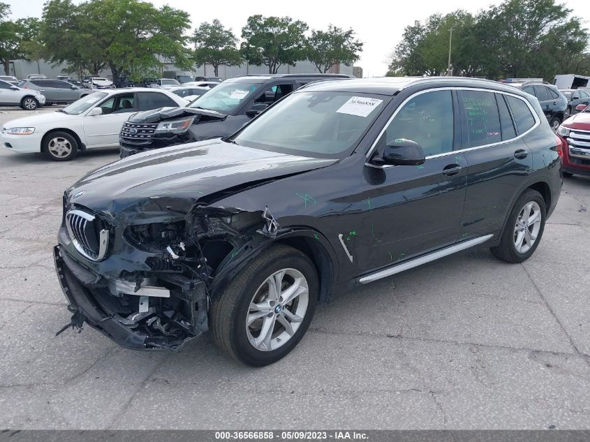 2019 BMW X3 XDRIVE30I - 5UXTR9C54KLP91566