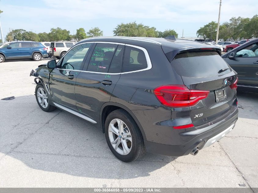 2019 BMW X3 XDRIVE30I - 5UXTR9C54KLP91566