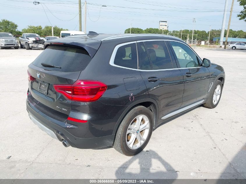 2019 BMW X3 XDRIVE30I - 5UXTR9C54KLP91566