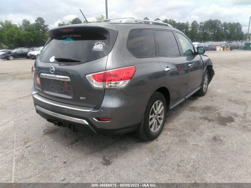 2016 NISSAN PATHFINDER SV - 5N1AR2MN4GC663751
