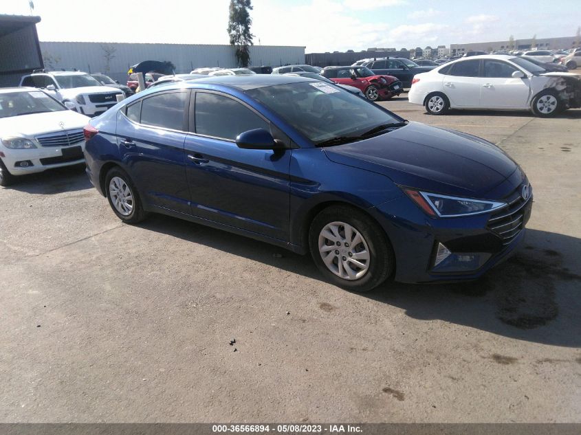 2019 HYUNDAI ELANTRA SE - 5NPD74LF0KH412624