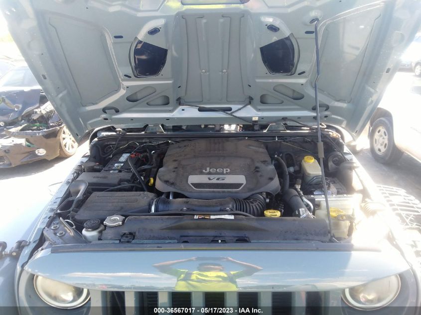 2014 JEEP WRANGLER UNLIMITED SAHARA - 1C4BJWEG5EL116606