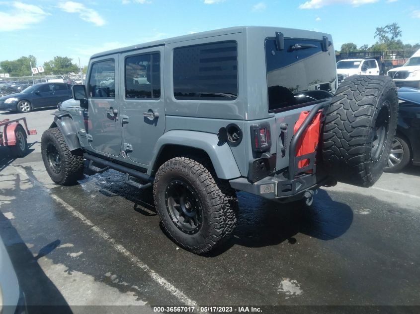 2014 JEEP WRANGLER UNLIMITED SAHARA - 1C4BJWEG5EL116606