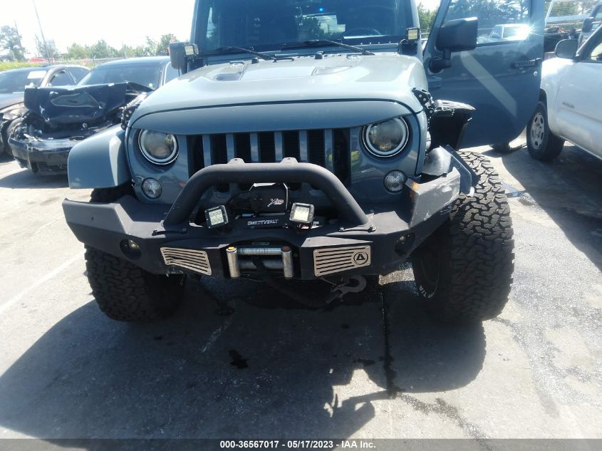2014 JEEP WRANGLER UNLIMITED SAHARA - 1C4BJWEG5EL116606