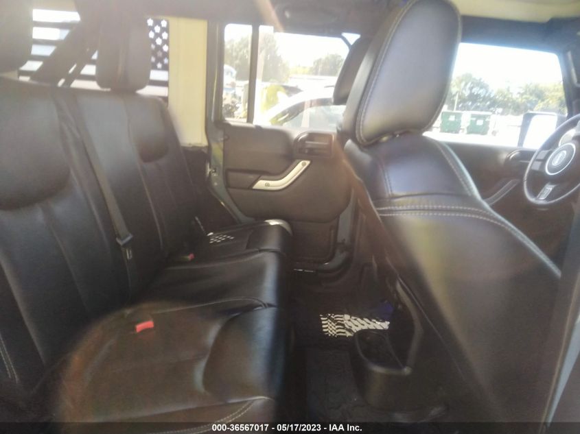 2014 JEEP WRANGLER UNLIMITED SAHARA - 1C4BJWEG5EL116606