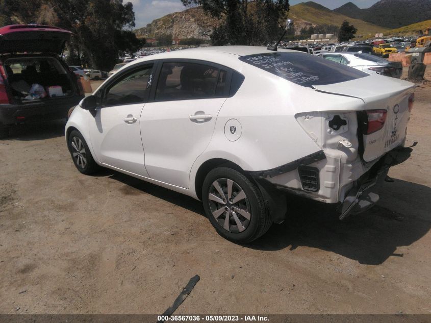 2013 KIA RIO LX - KNADM4A33D6226023