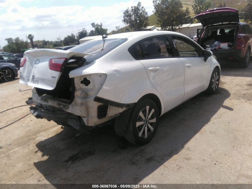 2013 KIA RIO LX - KNADM4A33D6226023