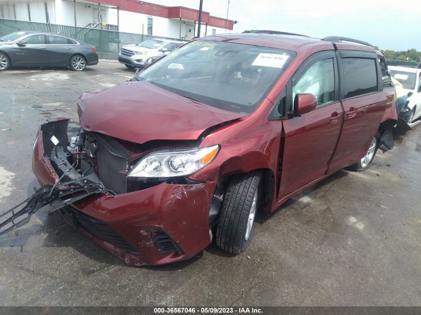 5TDKZ3DC8LS054104 2020 TOYOTA SIENNA, photo no. 2