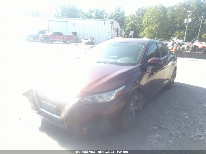 2021 NISSAN SENTRA SV - 3N1AB8CV7MY329121